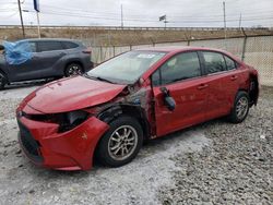 Salvage cars for sale at Northfield, OH auction: 2021 Toyota Corolla LE