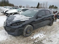 Salvage cars for sale from Copart Ontario Auction, ON: 2013 Mazda 3 I