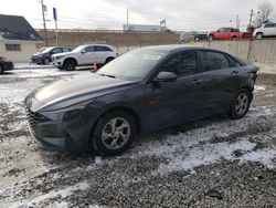 Salvage cars for sale at Northfield, OH auction: 2021 Hyundai Elantra SE