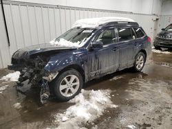 Salvage cars for sale at Windham, ME auction: 2014 Subaru Outback 2.5I Premium