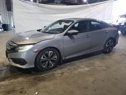 Salvage cars for sale at North Billerica, MA auction: 2016 Honda Civic EXL