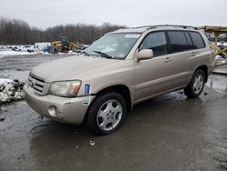 Salvage cars for sale at Windsor, NJ auction: 2004 Toyota Highlander