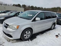 Salvage cars for sale at Exeter, RI auction: 2012 Dodge Grand Caravan SXT