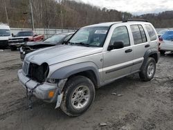 Salvage cars for sale at Hurricane, WV auction: 2007 Jeep Liberty Sport