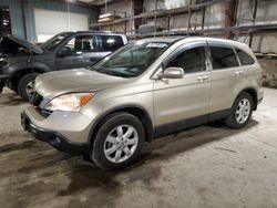 Salvage cars for sale at Eldridge, IA auction: 2008 Honda CR-V EXL