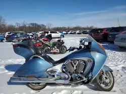 Salvage motorcycles for sale at Des Moines, IA auction: 2009 Victory Vision Touring