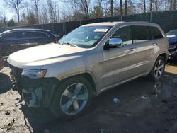 Jeep salvage cars for sale: 2014 Jeep Grand Cherokee Overland