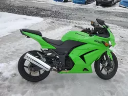 Kawasaki salvage cars for sale: 2008 Kawasaki EX250 J