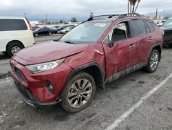 Salvage cars for sale at Van Nuys, CA auction: 2020 Toyota Rav4 Limited