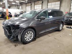 Salvage cars for sale at Blaine, MN auction: 2017 Chrysler Pacifica Touring L