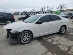 Salvage cars for sale at Bridgeton, MO auction: 2010 Ford Fusion SEL