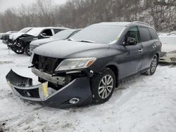 Salvage cars for sale from Copart Marlboro, NY: 2013 Nissan Pathfinder S