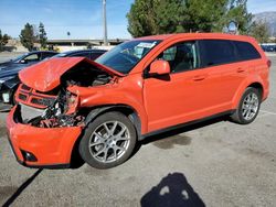 Salvage cars for sale at Rancho Cucamonga, CA auction: 2018 Dodge Journey GT