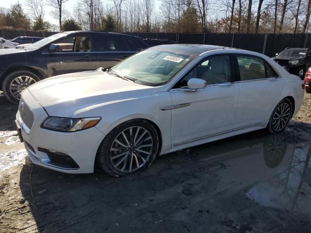 2020 Lincoln Continental