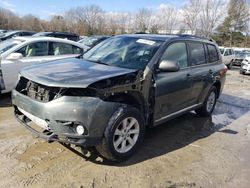 Toyota Highlander Base salvage cars for sale: 2013 Toyota Highlander Base