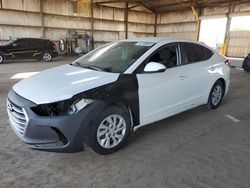 Salvage cars for sale at Phoenix, AZ auction: 2018 Hyundai Elantra SE