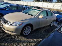 Salvage cars for sale at Graham, WA auction: 2006 Lexus GS 300