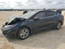 Salvage cars for sale at San Antonio, TX auction: 2018 Chevrolet Cruze LT