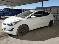 Salvage cars for sale from Copart Anthony, TX: 2015 Hyundai Elantra SE