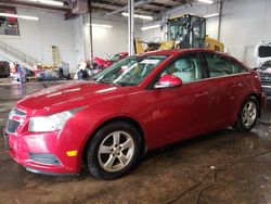 Chevrolet salvage cars for sale: 2014 Chevrolet Cruze LT