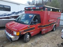 Salvage trucks for sale at Hurricane, WV auction: 2003 Ford Econoline E450 Super Duty Cutaway Van