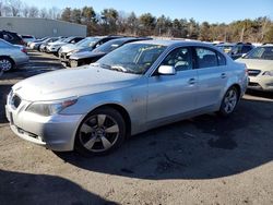 Salvage cars for sale at Exeter, RI auction: 2005 BMW 530 I