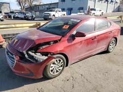 Salvage cars for sale at Albuquerque, NM auction: 2018 Hyundai Elantra SE