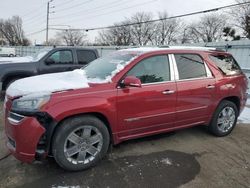 Salvage cars for sale at Moraine, OH auction: 2014 GMC Acadia Denali