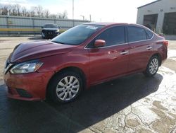 Salvage cars for sale at Rogersville, MO auction: 2016 Nissan Sentra S