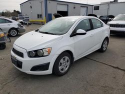 Salvage cars for sale at Vallejo, CA auction: 2015 Chevrolet Sonic LS