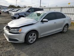 Salvage cars for sale from Copart Sacramento, CA: 2013 Volkswagen Jetta TDI