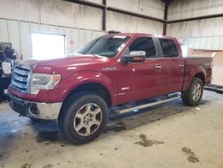 Ford f150 Supercrew salvage cars for sale: 2013 Ford F150 Supercrew