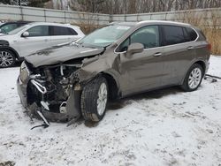 Salvage cars for sale at Davison, MI auction: 2017 Buick Envision Premium