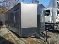 Salvage trucks for sale at Waldorf, MD auction: 2024 Unknown 2024 Steel Pines Enclosed Cargo Trailer