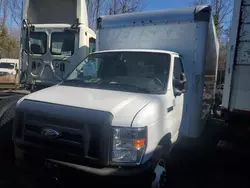 Ford salvage cars for sale: 2022 Ford Econoline E350 Super Duty Cutaway Van