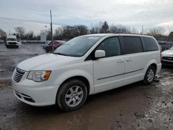 Salvage cars for sale at Chalfont, PA auction: 2013 Chrysler Town & Country Touring