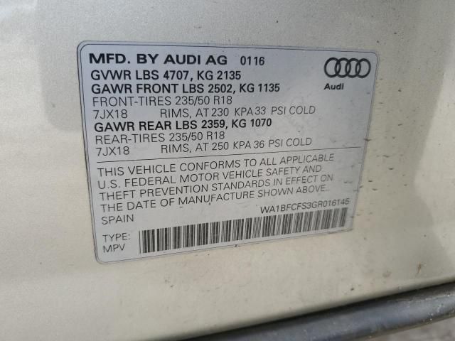 2016 Audi Q3 Premium Plus