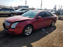 Salvage cars for sale at Colorado Springs, CO auction: 2008 Ford Fusion SE