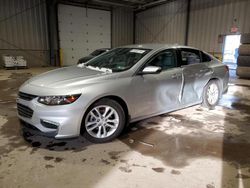 Salvage cars for sale at West Mifflin, PA auction: 2017 Chevrolet Malibu LT