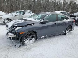 Salvage cars for sale at Cookstown, ON auction: 2020 Honda Civic Sport