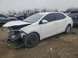 Toyota salvage cars for sale: 2015 Toyota Corolla L