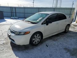 Salvage cars for sale at Chicago Heights, IL auction: 2008 Honda Civic LX