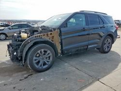 Salvage cars for sale at Grand Prairie, TX auction: 2023 Ford Explorer XLT