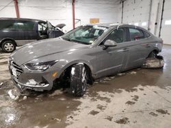 Salvage cars for sale at Center Rutland, VT auction: 2021 Hyundai Sonata Hybrid