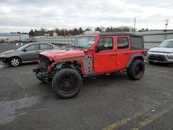 Salvage cars for sale from Copart Pennsburg, PA: 2019 Jeep Wrangler Unlimited Sport