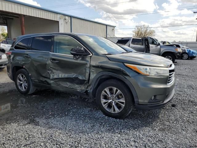 2016 Toyota Highlander LE