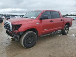 Salvage cars for sale at Houston, TX auction: 2012 Toyota Tundra Crewmax SR5