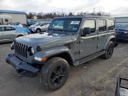 Jeep Wrangler Unlimited Sahara salvage cars for sale: 2022 Jeep Wrangler Unlimited Sahara