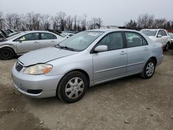 Carros salvage sin ofertas aún a la venta en subasta: 2006 Toyota Corolla CE