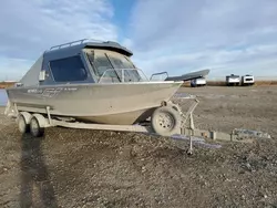 Salvage boats for sale at Rocky View County, AB auction: 2021 Hewes Craft Boat With Trailer